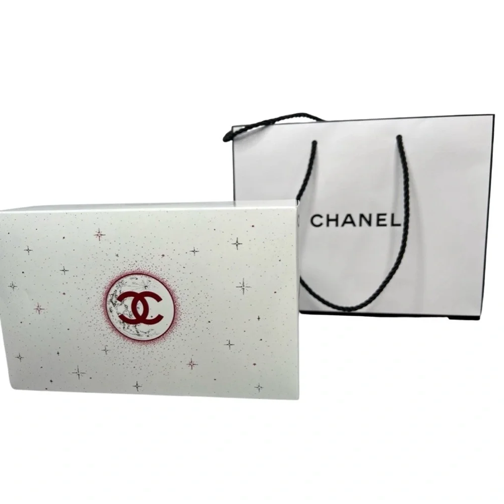 CHANEL GIFT SET 3 Sheer Genius Lipgloss Trio Purse Glossimer Rouge All Inclusive